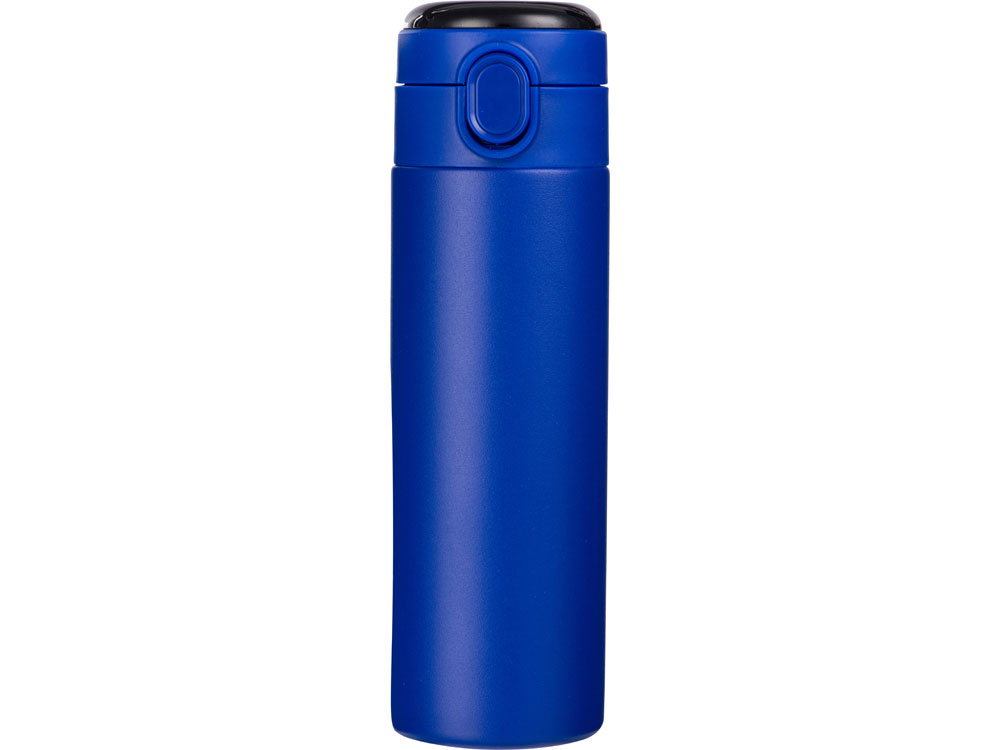 Вакуумная термокружка Waterline с медной изоляцией Bravo, 400 мл, тубус, синий-10