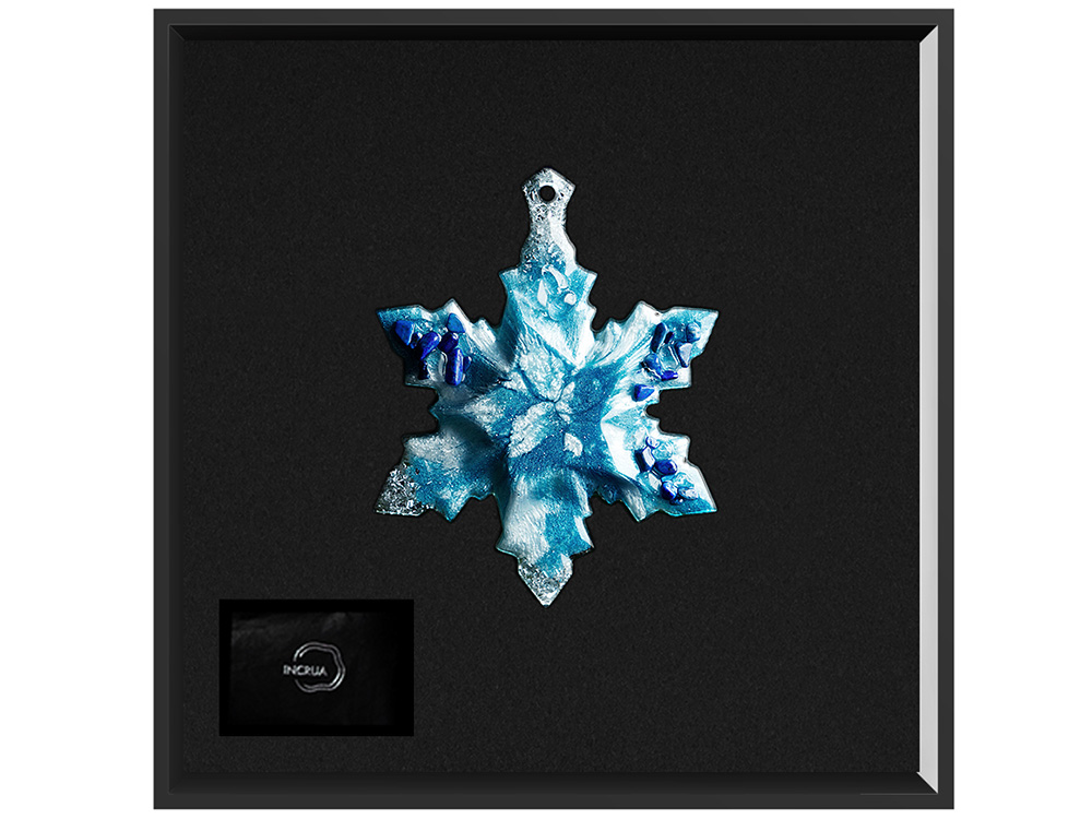 Елочные игрушки (Снежинка) Содалит-1