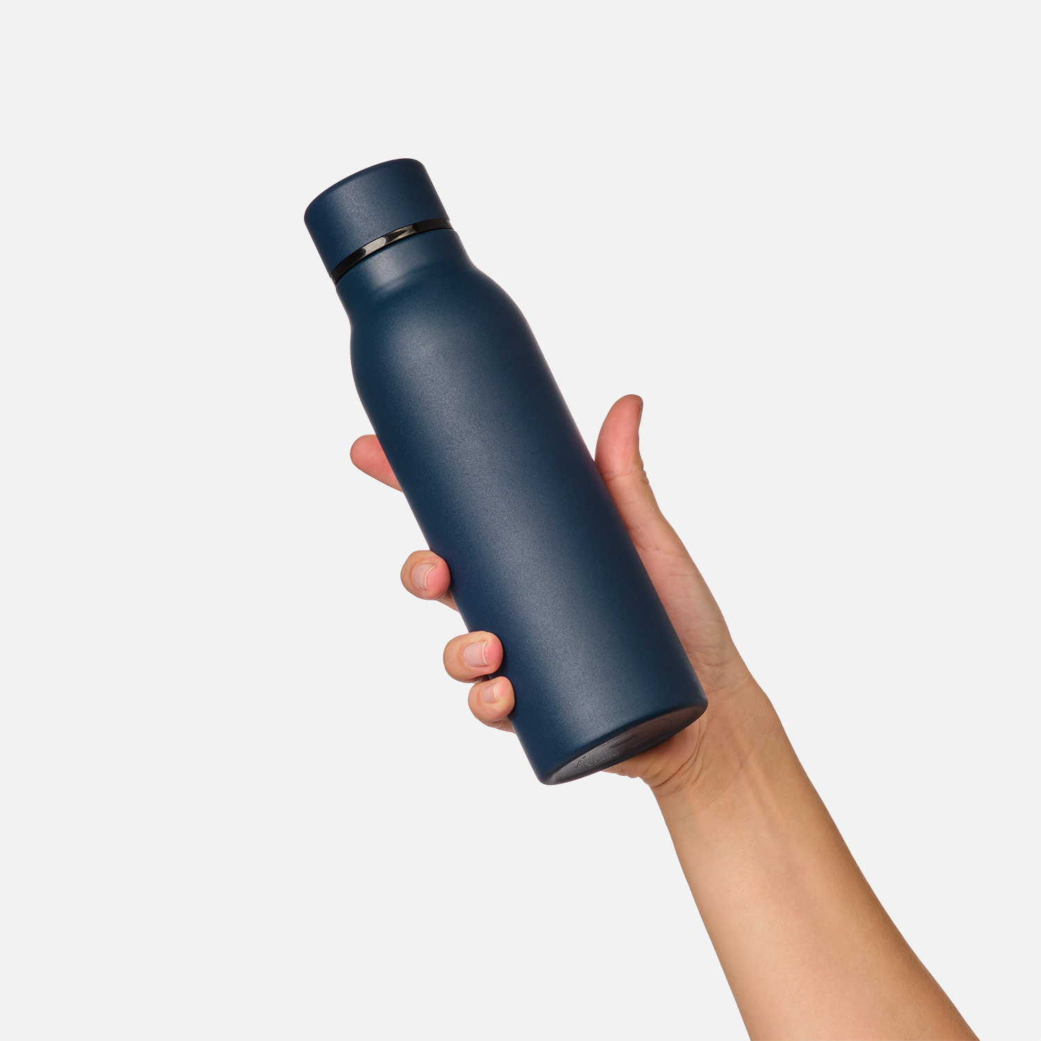 Термобутылка вакуумная герметичная Соренто, синяя-5