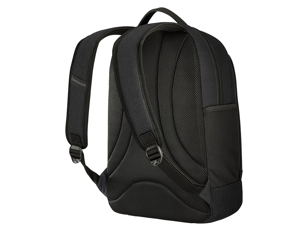 Рюкзак WENGER Oryson 16, чёрный, переработанный ПЭТ/Полиэстер, 32х45х19 см, 25 л.-3