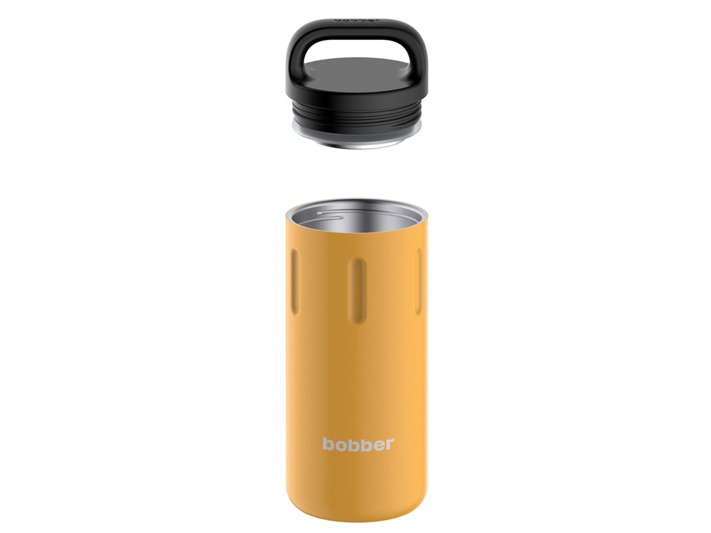 Вакуумный термос с керамическим покрытием бытовой, тм bobber, 590 мл. Артикул Bottle-590 Ginger Tonic (имбирный тоник)-1