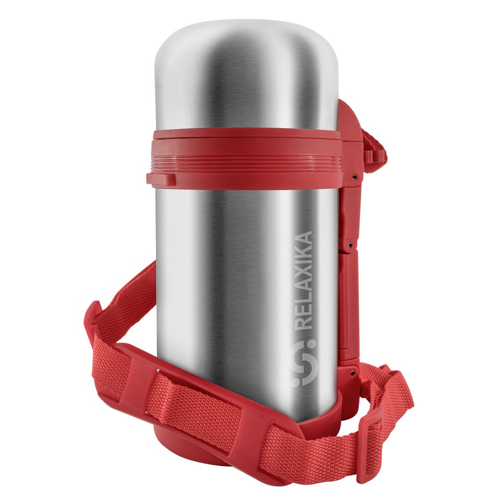Термос для еды и напитков Relaxika 1000, стальной-1