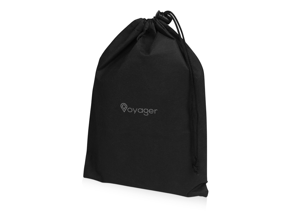 Органайзер для электроники District, темно-серый-10