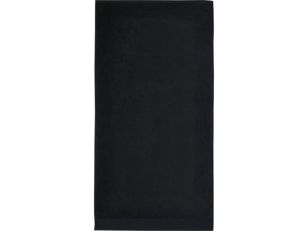 Полотенце для ванны Ellie из хлопка плотностью 550 г/м2 и размером 70x140 см, черный-1