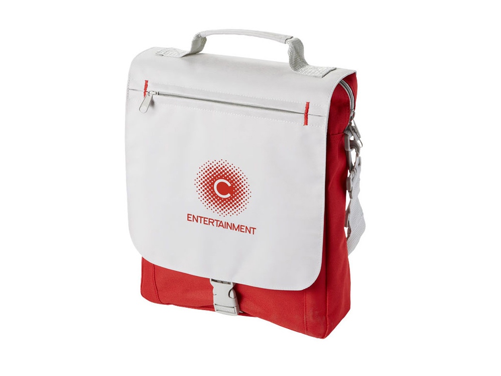 Сумка для конференций Philadelphia, красный/серый-2