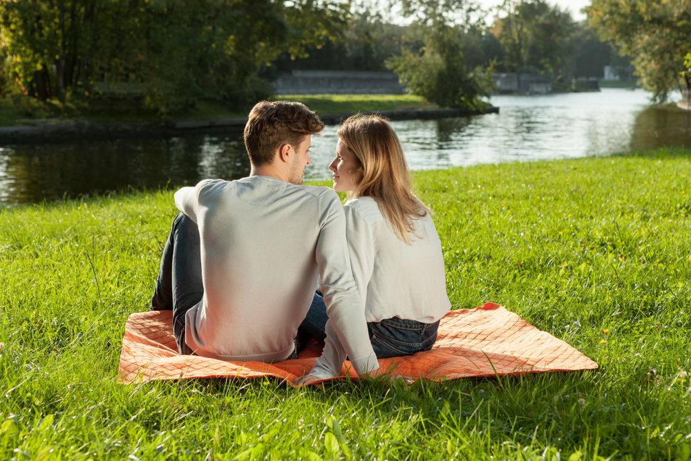 Плед для пикника Comfy, зеленый-4