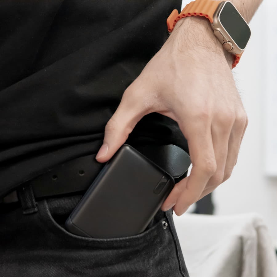 Универсальный аккумулятор Boosty 5 (5000 мАч), черный, 9,8х6.3х1,4 см, черный-6