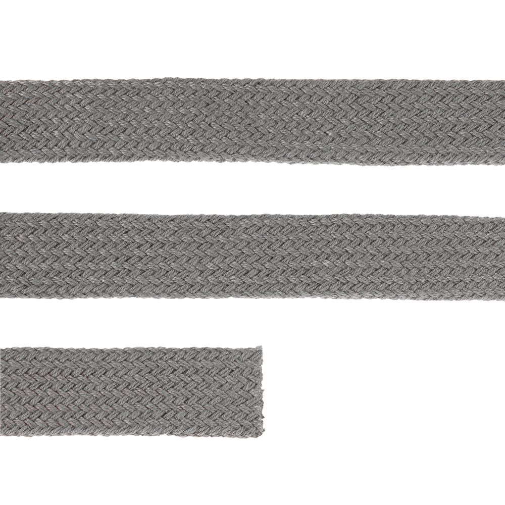 Плоский шнур Cord L, серый, 120 см-2