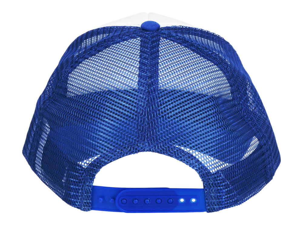 Бейсболка Trucker, ярко-синий/белый-2
