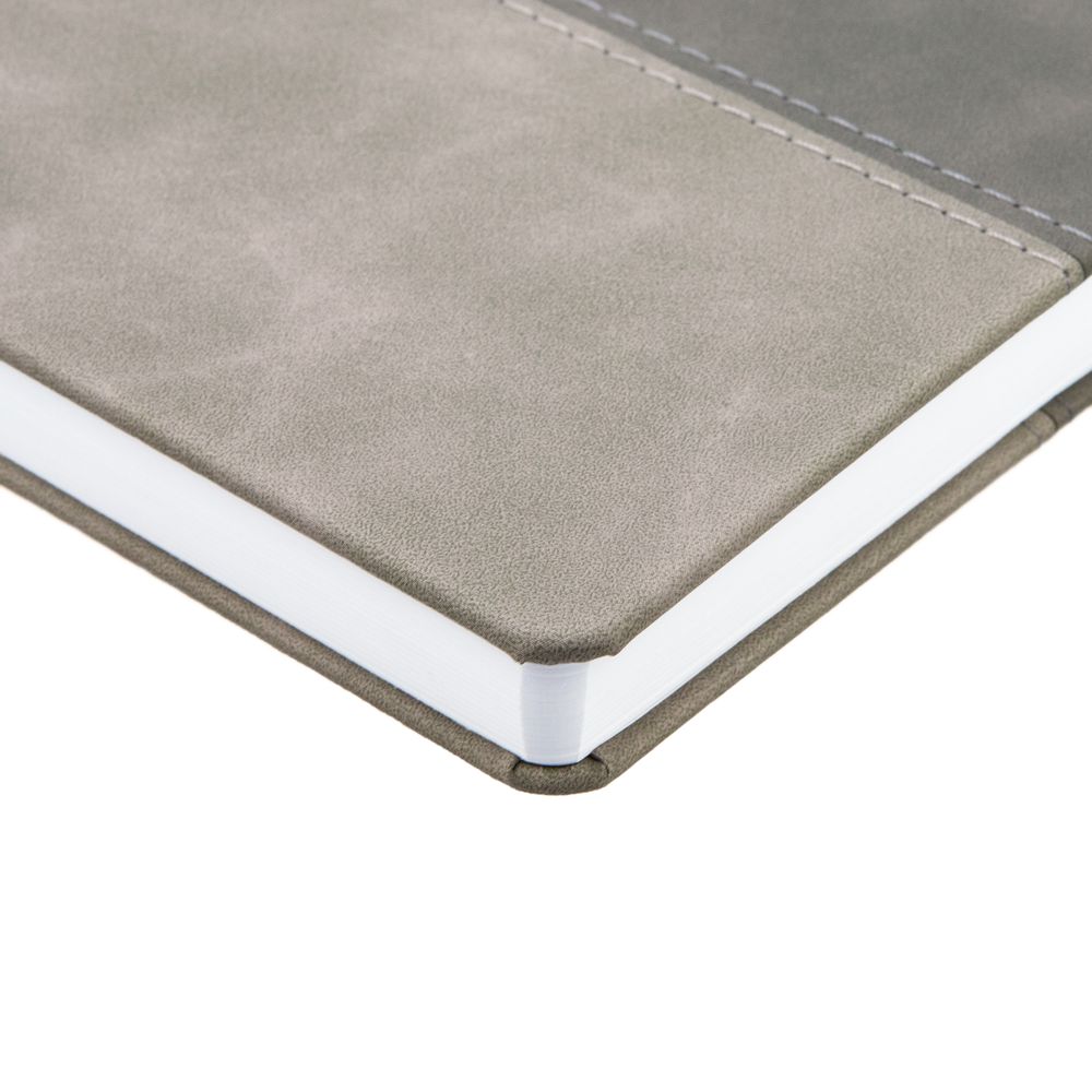 Ежедневник Horizon, недатированный, серый-3