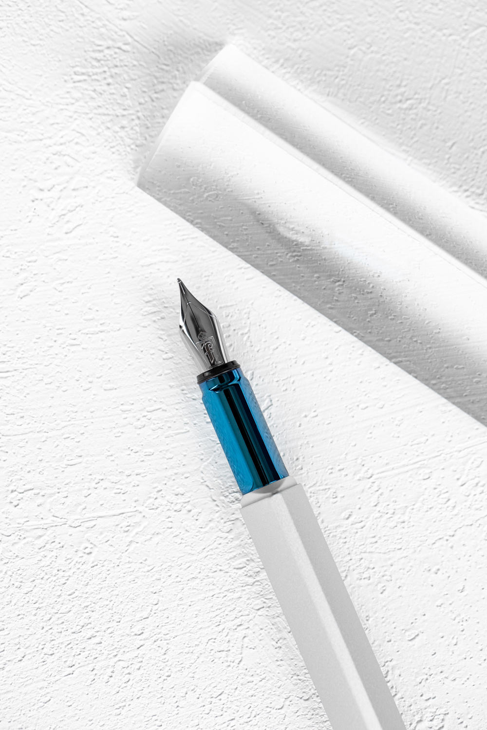 Перьевая ручка PININFARINA PF One SILVER /BLUE-16