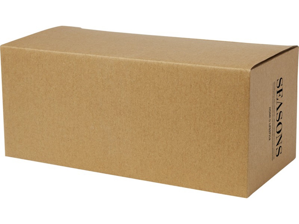 Стеклянный стакан Manti объемом 250 мл с двойными стенками и подставкой из бамбука, 2 шт. , natural-5