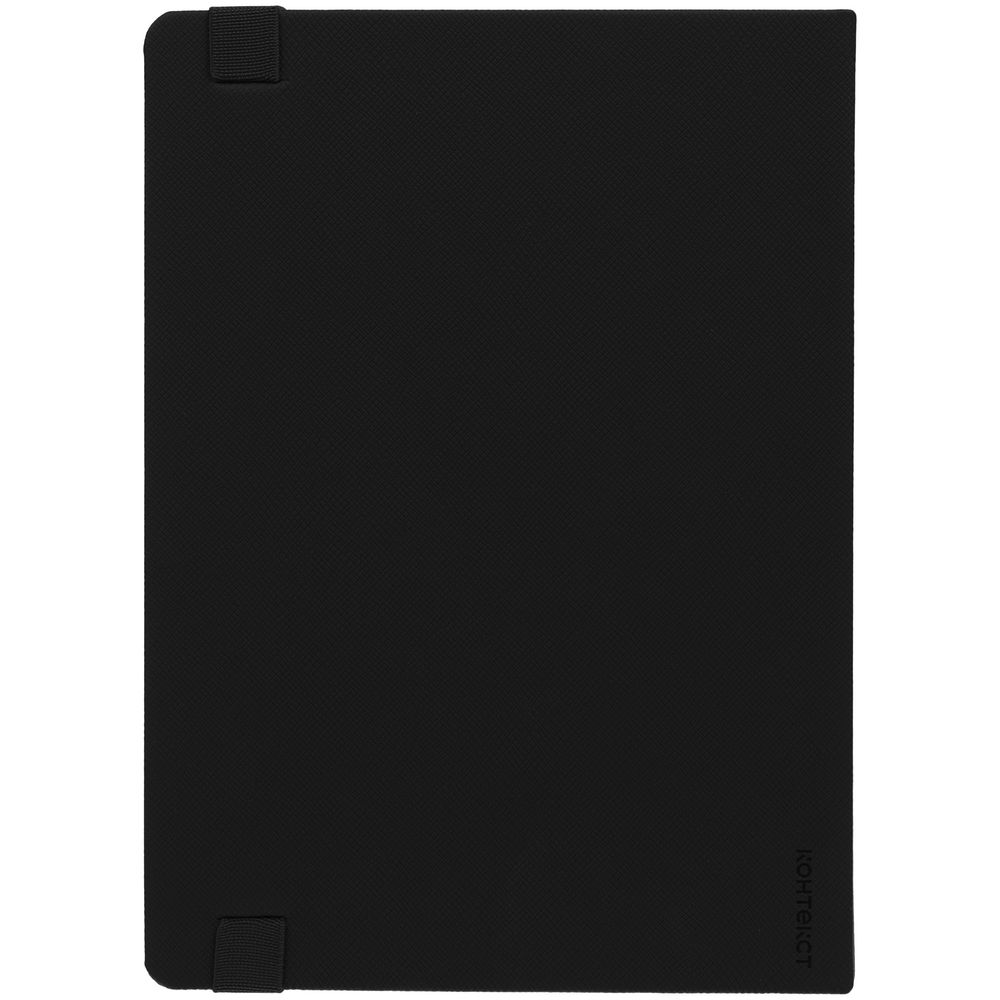 Ежедневник Peel, недатированный, черный-3