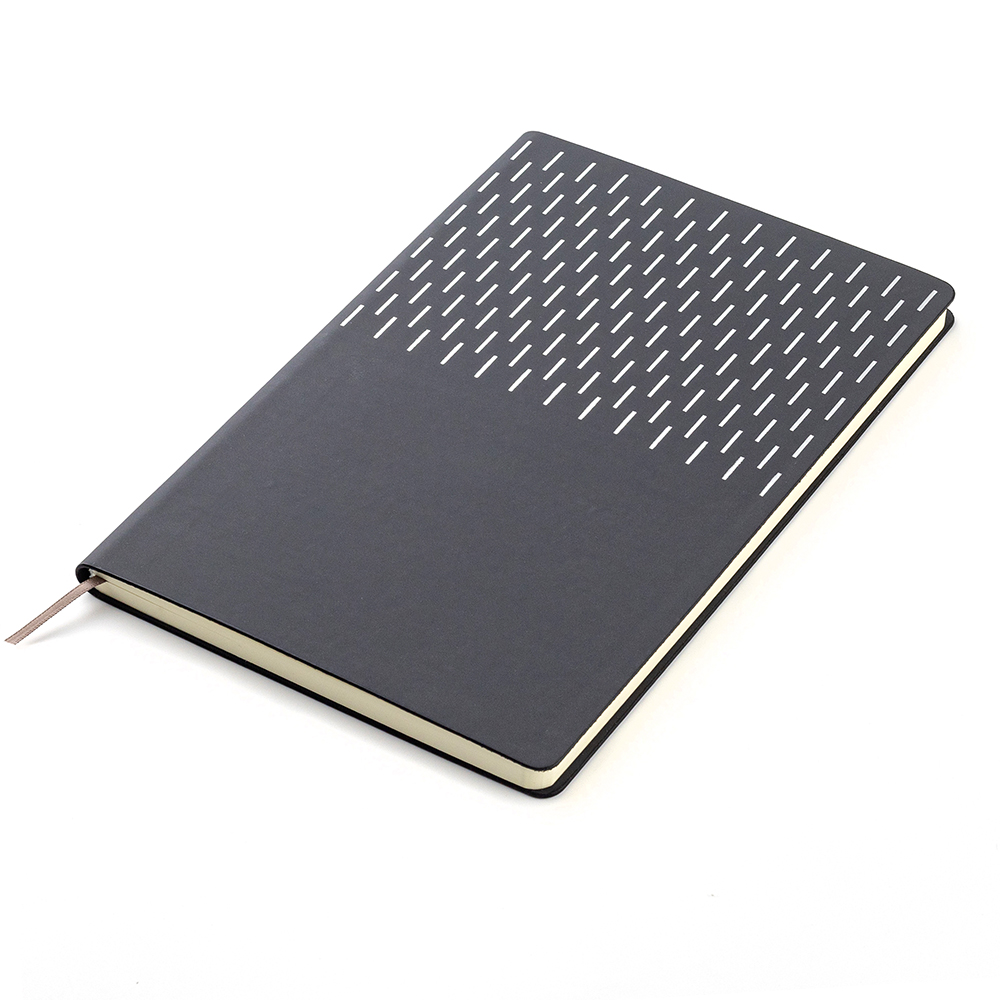 Ежедневник A5 недатированный Esmeralda в мягком переплёте, Серый-0