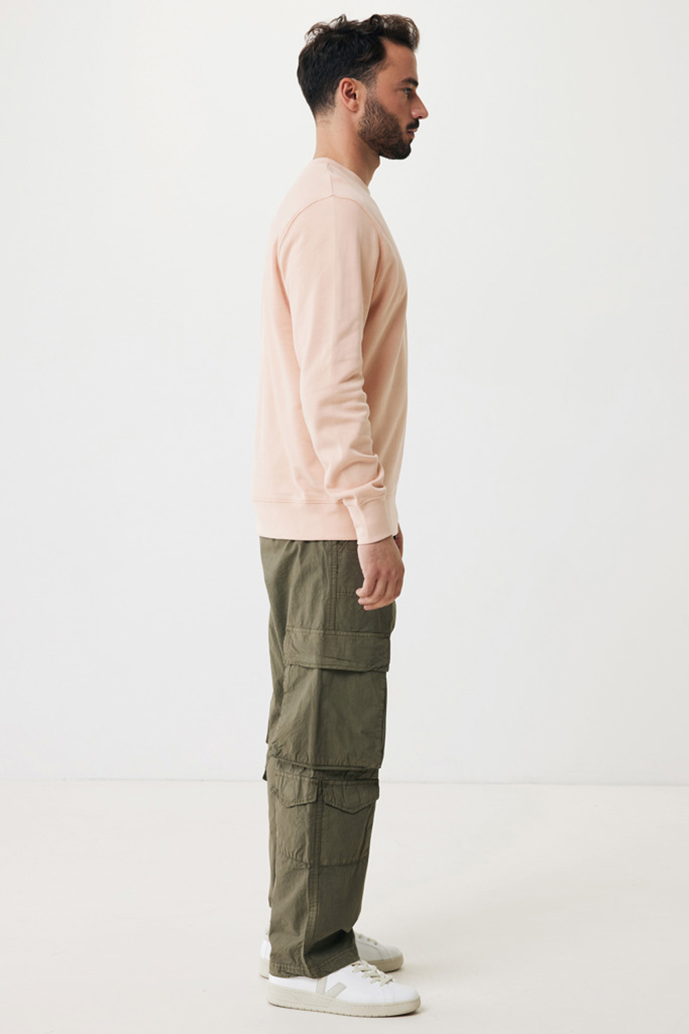 Свитшот Iqoniq Etosha из переработанного хлопка, унисекс, 280 г/м²-12