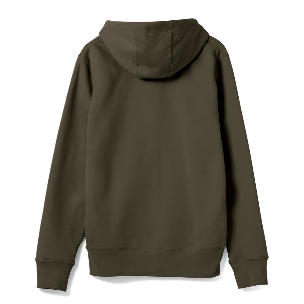 Толстовка на молнии с капюшоном унисекс King, хаки-2