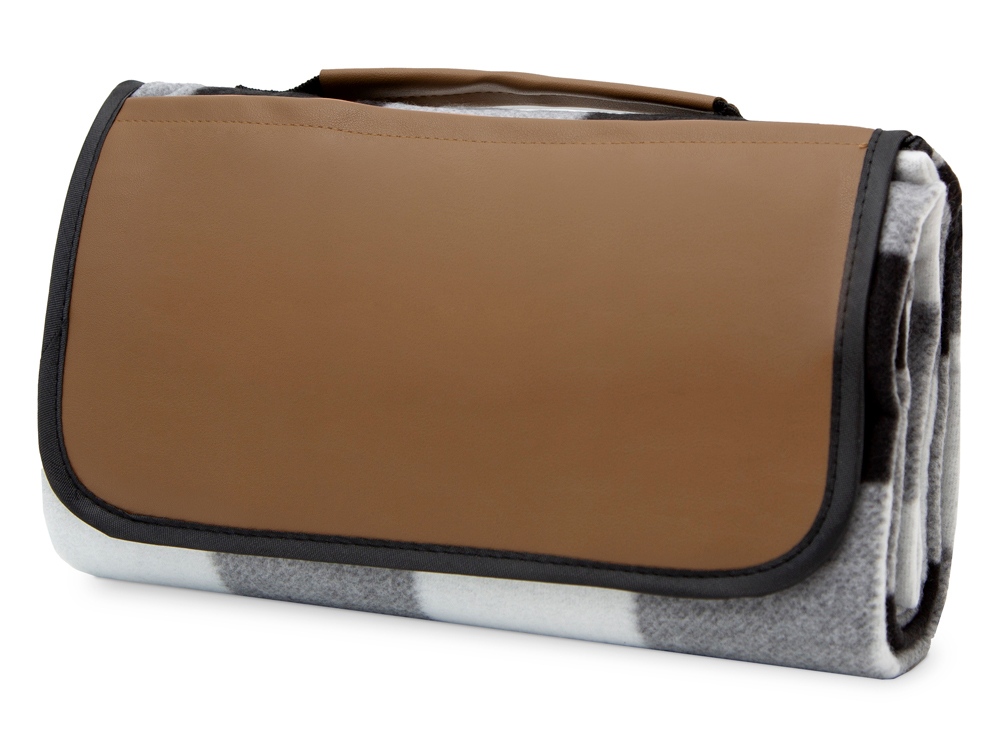 Плед для пикника Recreation, белый/черный-0