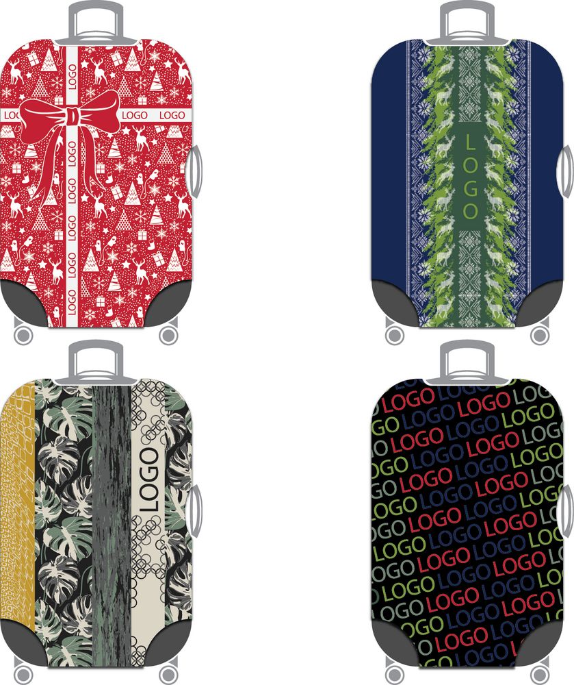 Чехол на чемодан Kansi на заказ, бифлекс 200-0