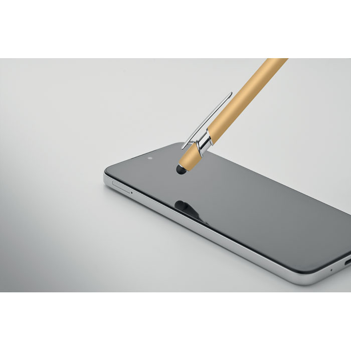 Ручка со стилусом, золотой-4