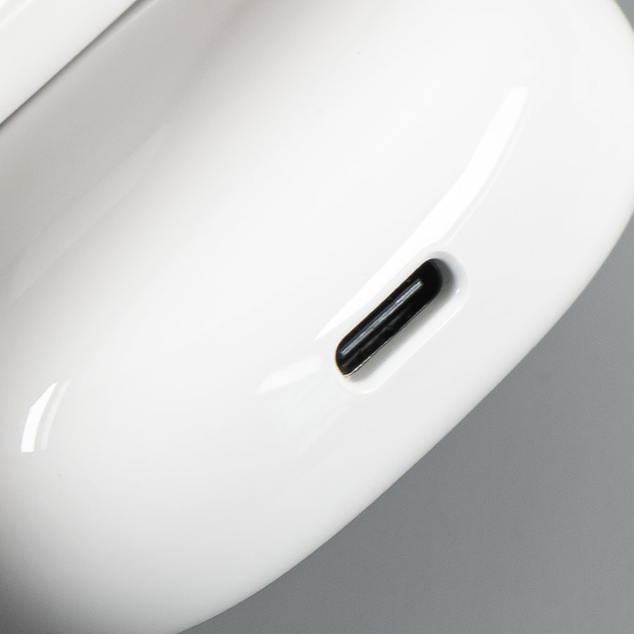 Наушники ECHO беспроводные без амбушюр, пластиковый корпус, белые, белый-4