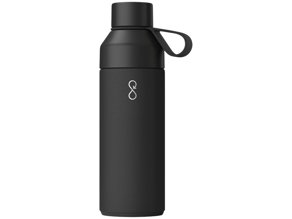 Подарочный набор Ocean Bottle 3-в-1 объемом 500 мл - Obsidian Black-1
