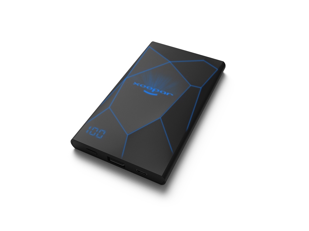 Портативное зарядное устройство XOOPAR GEO, черный-0