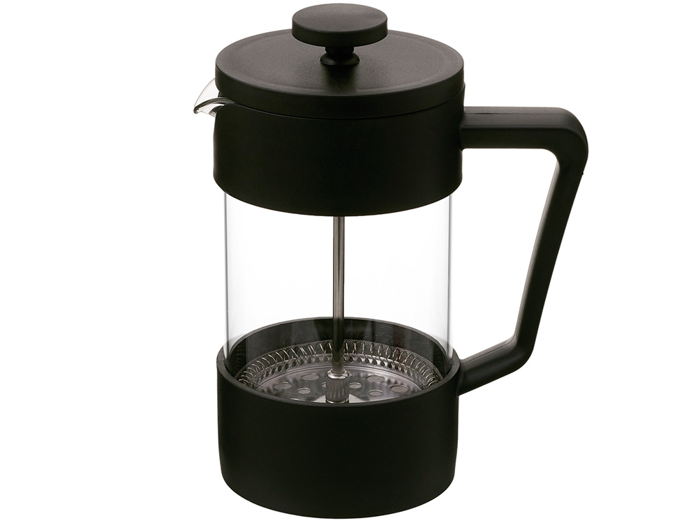 Пластиковый френч-пресс Intense, 600мл, черный-1