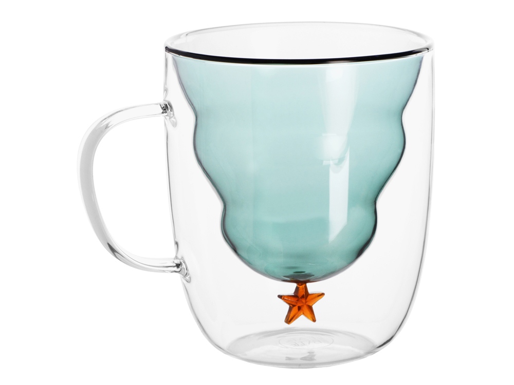 Кружка с двойными стенками с елочкой внутри Winter Wonderland-5