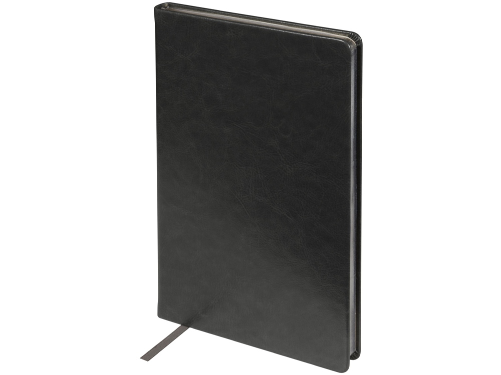 Ежедневник недатированный А5 Megapolis Nebraska, серый с серебристым обрезом-0