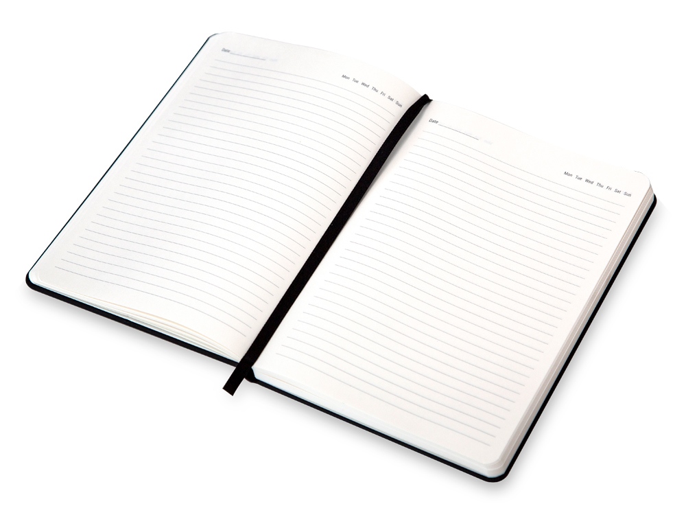 Бизнес-блокнот С3 софт-тач с магнитом, твердая обложка, 128 листов, черный-4