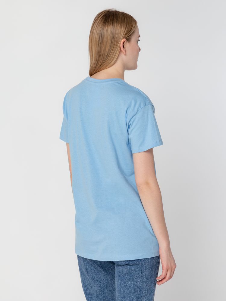 Футболка унисекс Regent 150, голубая-4