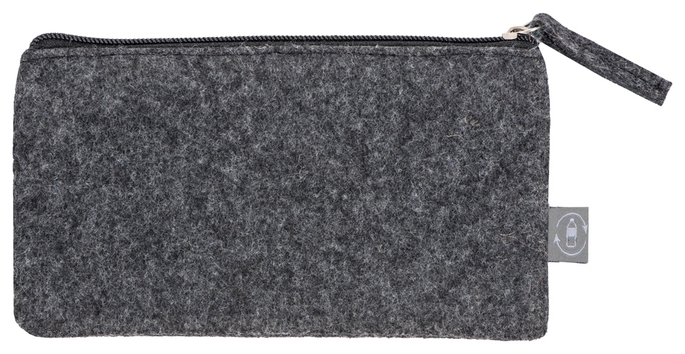 Пенал из RPET-фетра Felt, серый-2