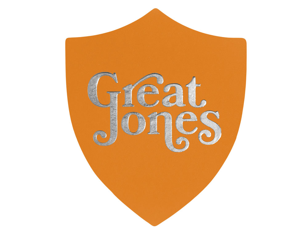 ПАТЧ ЩИТ soft-touch (оранжевый ) 6,6 х 5,5 см-2