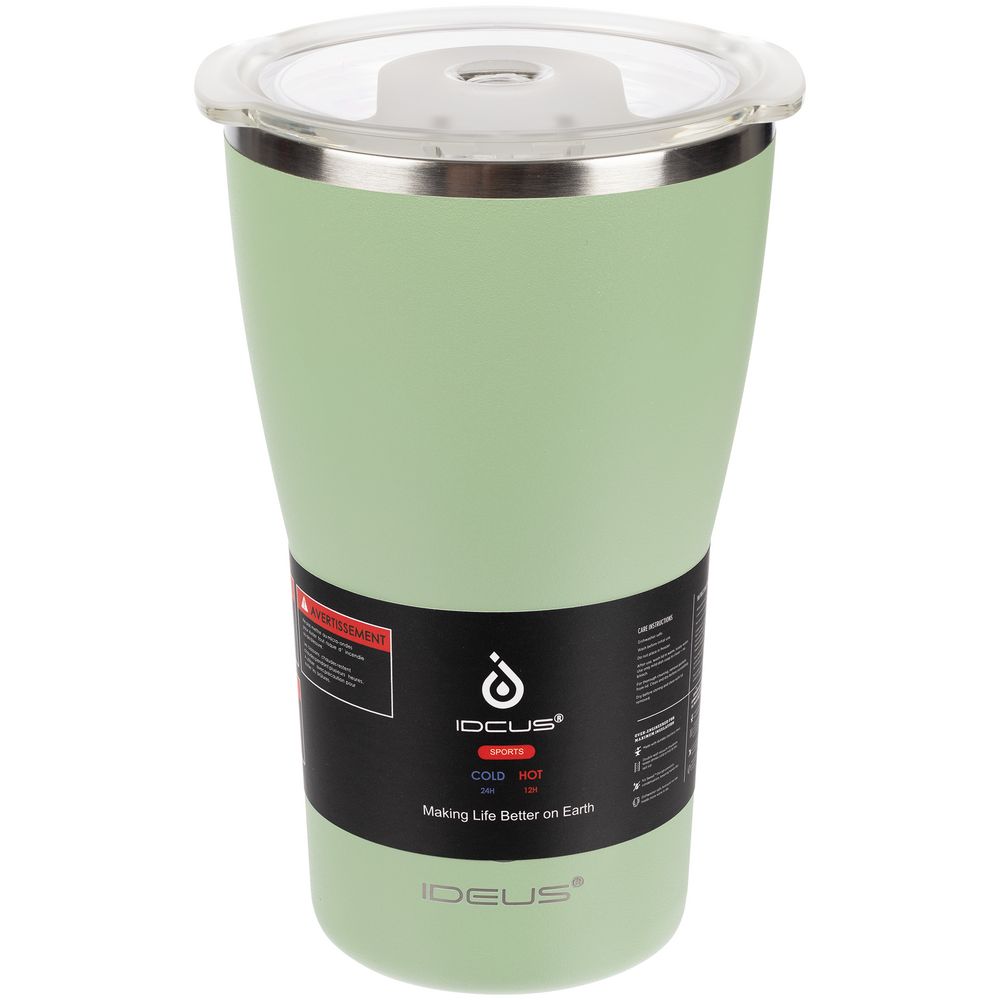 Термостакан Sapporo, зеленый-3