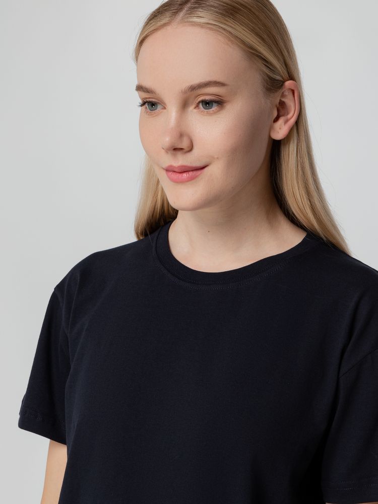 Футболка унисекс T-bolka 140, темно-синяя-5