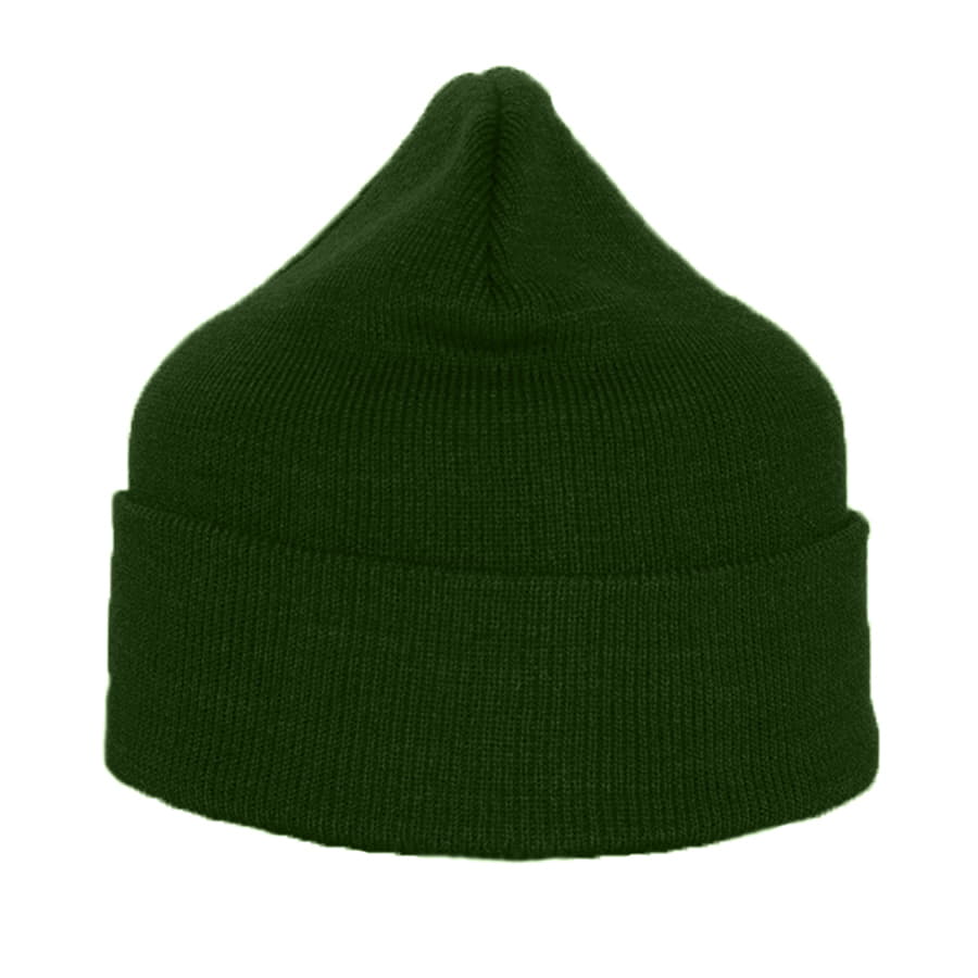 Шапка вязаная двойная ESSENTIAL, зеленый-2