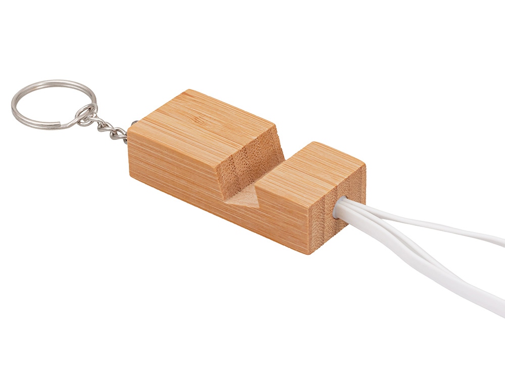 Универсальный кабель с подставкой 4-в-1 Unicable, белый-5