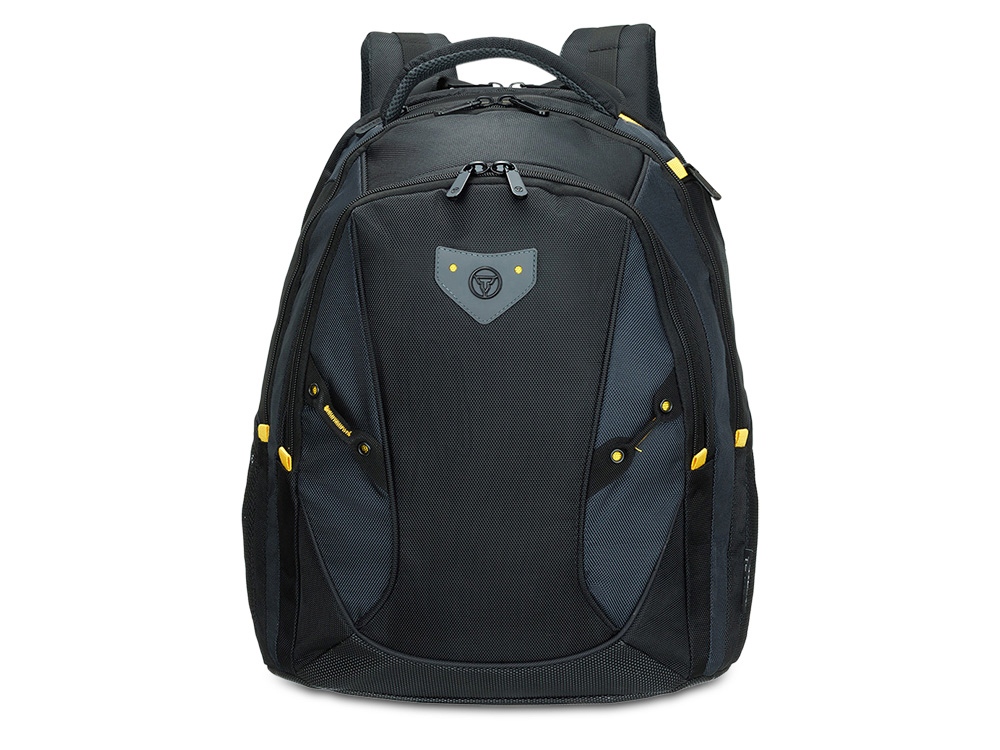 Рюкзак TORBER МЕГАПОЛИС с отделением для ноутбука 15.6, чёрный/серый, полиэстер, 35,5 х 23 х 45 см-0