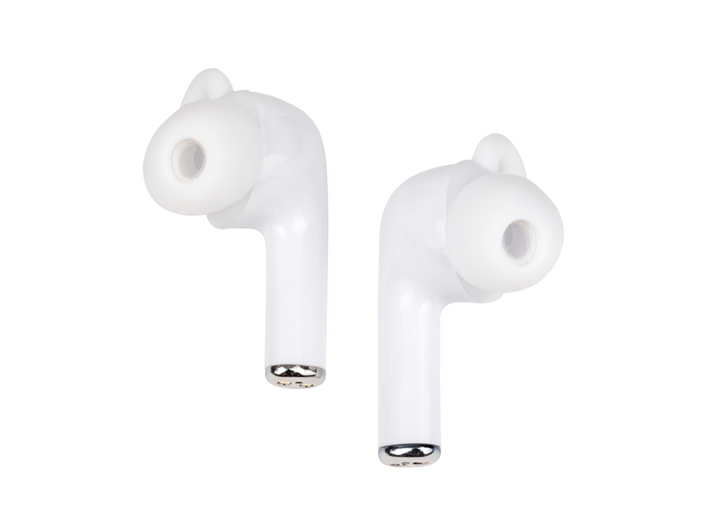 Наушники беспроводные TWS Clarity с шумоподавлением ENC, белый-5