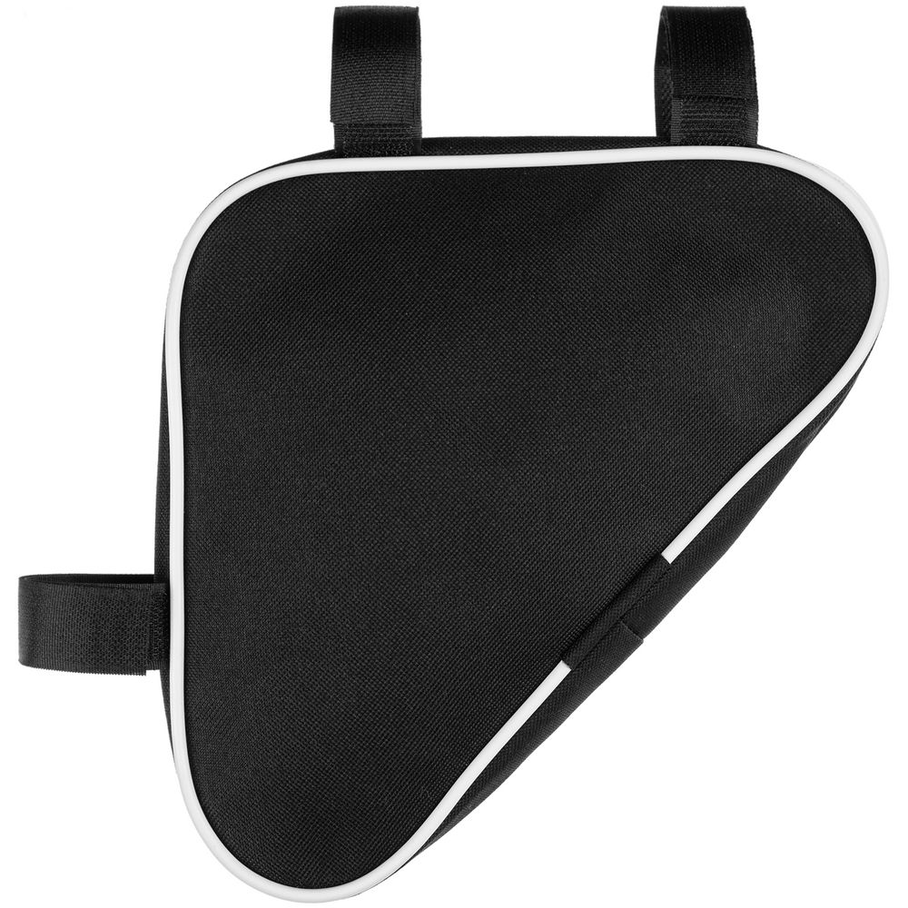 Велосумка на раму BikeLine Mini, черная с белым-3