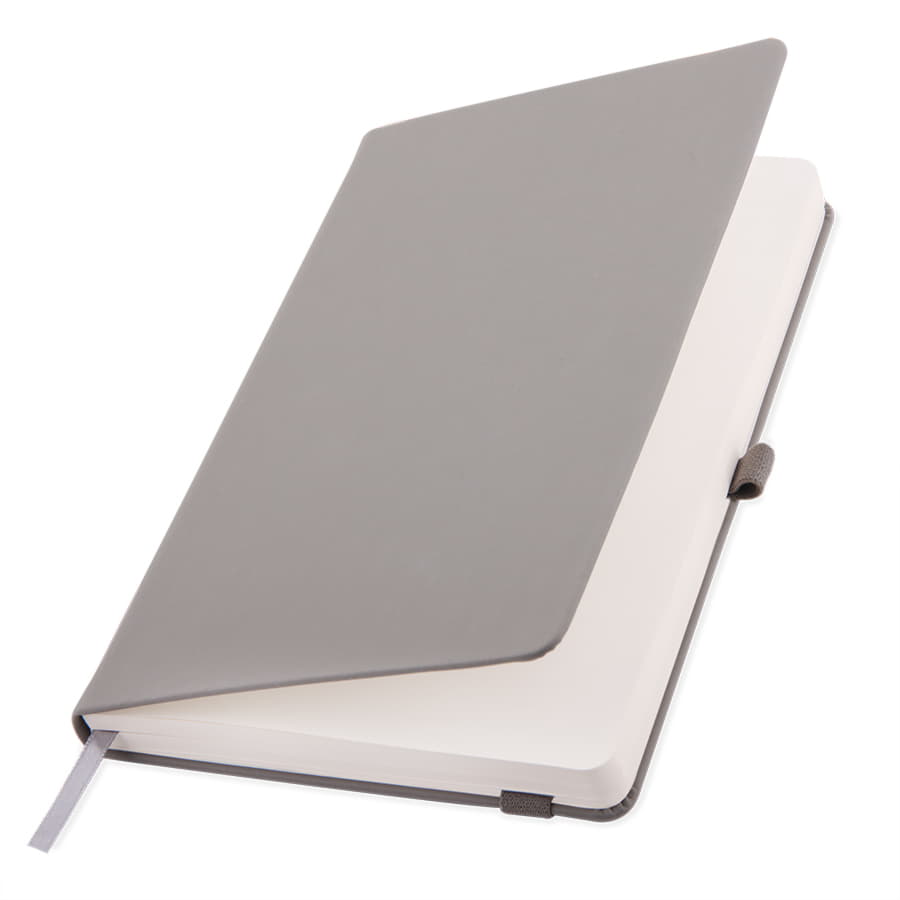 Бизнес-блокнот А5 FLIPPY, формат А5, в линейку, серый-9