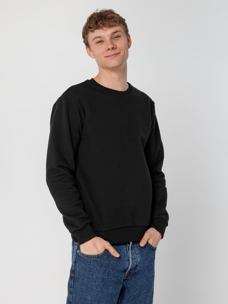 Толстовка Unit Toima Heavy, черная-4