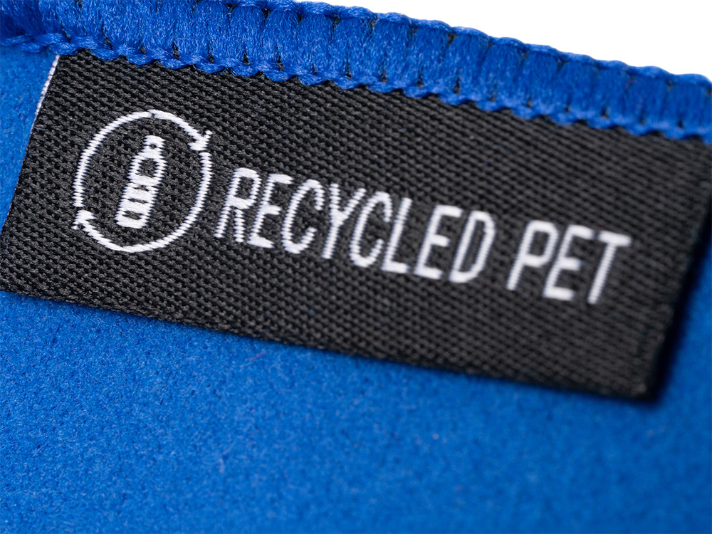 Легкое полотенце Gulpi  из микрофибры RPET с ремешком для складывания, 70*120 см, королевский синий-4