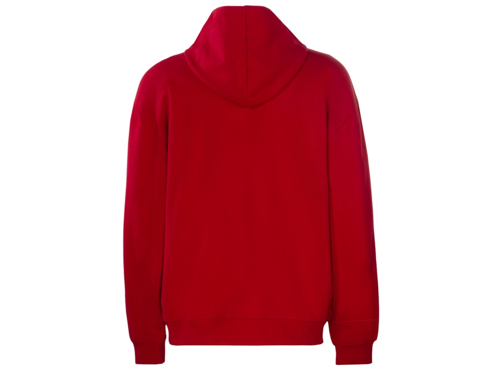 Толстовка оверсайз с капюшоном на молнии Monaco, красный-12