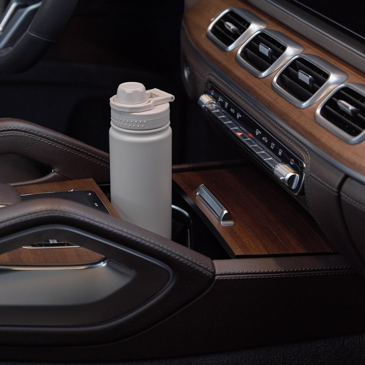 Термобутылка вакуумная герметичная Савона, бежевая-9