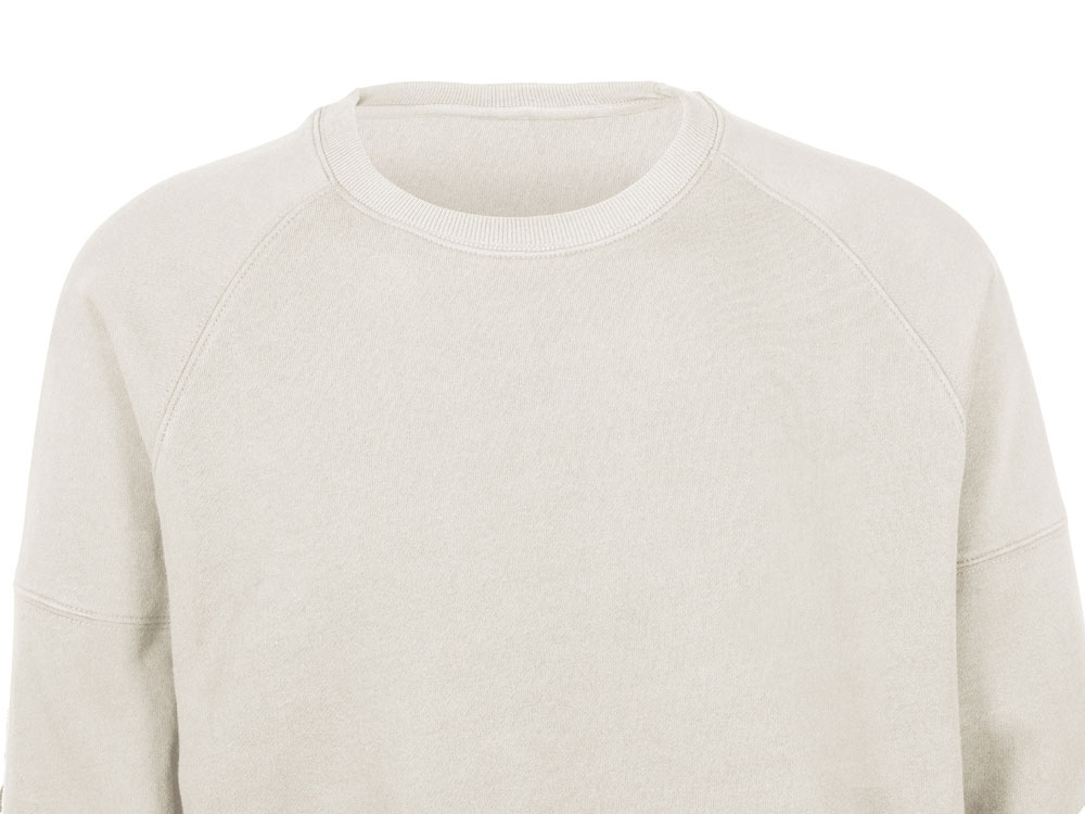 Свитшот оверсайз Paris, унисекс, бежевый-13