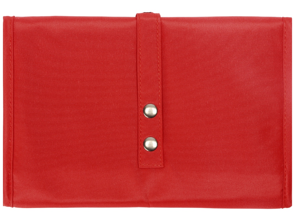 Несессер для путешествий со съемной косметичкой Flat, красный-4