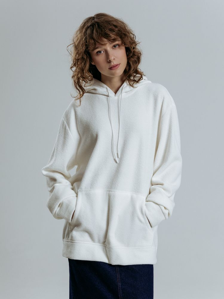 Худи унисекс Prima Vista, белое-3