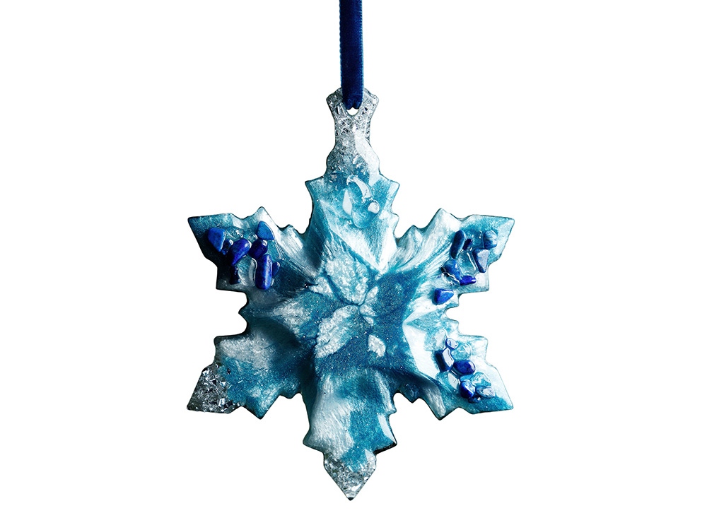 Елочные игрушки (Снежинка) Содалит-0