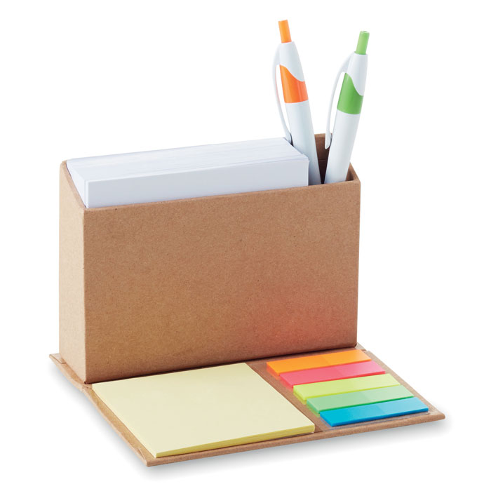 Набор для заметок, бежевый-0